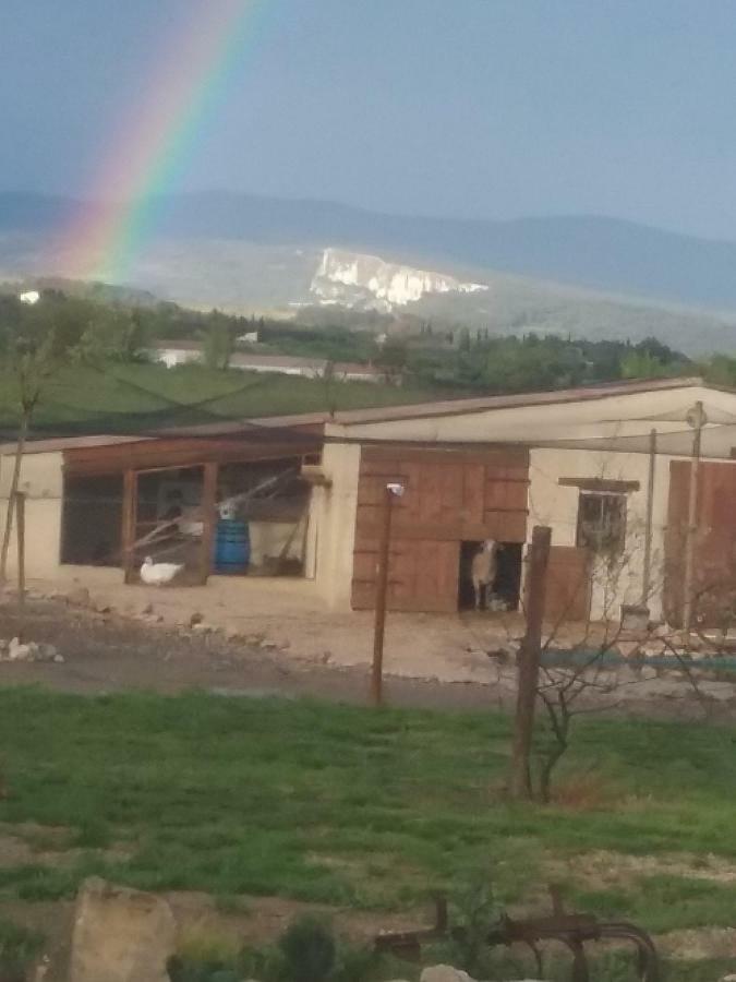 Ferienwohnung La Bergerie Lou Mas Li Pitchoun Gordes Exterior foto